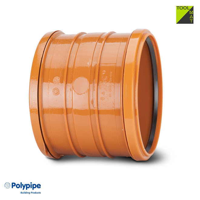 Polysewer 300mm Adaptor to EN1401-1 315mm Double Socket