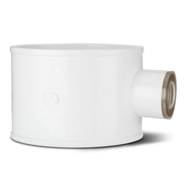 Condensate Trap 40mm. For Use With 110mm Soil Pipe