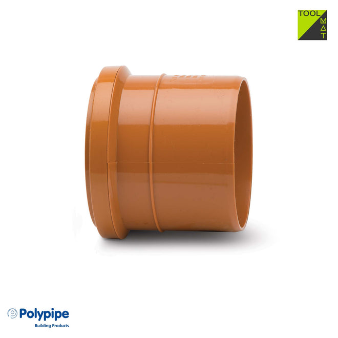 Underground Drainage 110mm Single Socket Coupler