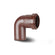 32MM 91.25DEG P/F SWIVEL BEND BROWN