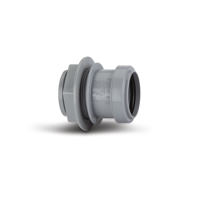 32MM P/F TANK CONNECTOR GREY (10)