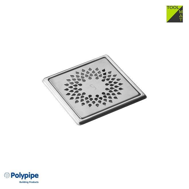 Stainless Steel Square Grate Drop Grating Grating For Ceramic Tiles & Resin Floors. For Use With WRT1